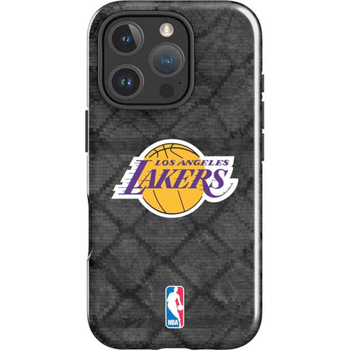 NBA Los Angeles Lakers Dark Rust iPhone 16 Pro Impact Case